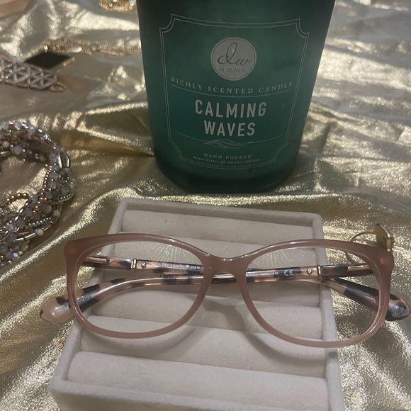 Kate Spade Blush Pink Eyeglasses - Picture 1 of 2